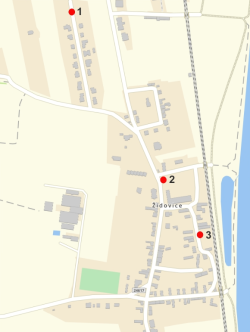 mapa bio kontejnerů